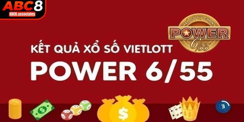 Kết quả xổ số power 6/55 tại abc8.